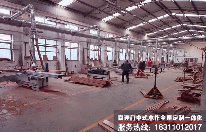 1604582253312990.jpg 喜迎門仿古門窗加工車間展示