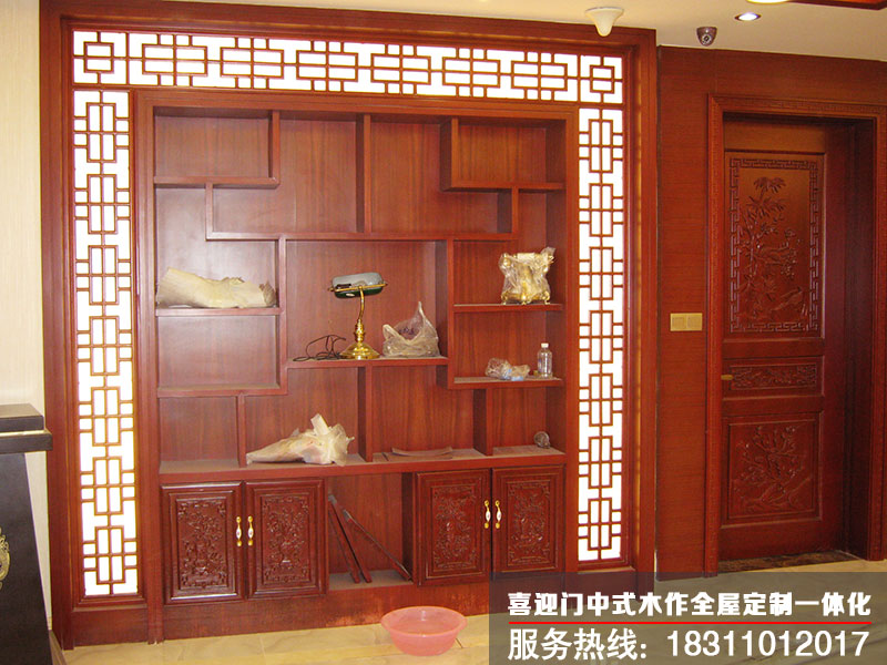 1632021154834548.jpg 中式別墅酒柜效果圖